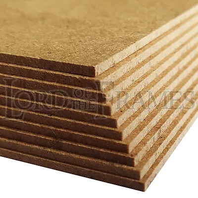 £19.99 • Buy 6x6  HDF Panels 2mm Picture Frame Backing Board Framing Photo Craft Painting MDF