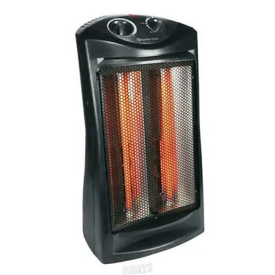 Comfort Zone Heater Radiant Tower Heat Space Heater Dual Quartz Heating 1500W • $54.99