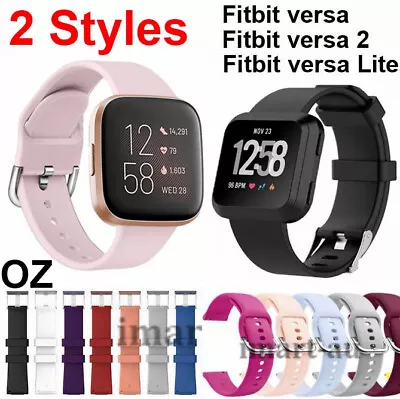 For Fitbit Versa /Lite /Versa 2 Replacement Band Straps Wristband Silicone Watch • $3.95