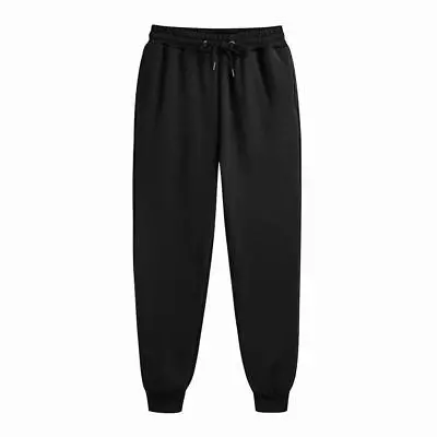 Mens Jogging Fleece Joggers Tracksuit Bottoms Trousers Gym Workout Sweat Pants • $16.99