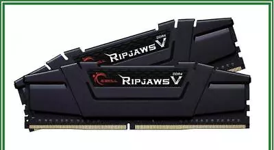 G.Skill Ripjaws V 32GB RAM DDR4 3200MHz (2X16GB) CL16 Desktop Memory Gaming • $129