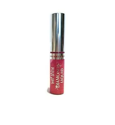 MAYBELLINE Wet Shine Diamonds LIP GLOSS ~ PLUM SOLITAIRE ~ NEW • $14.99