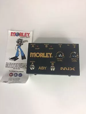 Excellent Morley ABY-MIX-G Gold Series Mixer Combiner • $96.39