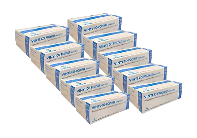 Nitrile-Vinyl Blend Gloves - Blue - 5MIL - Case Of 1000 - Latex And Powder Free • $44.99