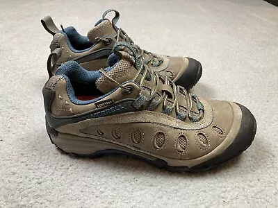 Merrell Chameleon Arc 2 Waterproof Hiking Shoes Womens 7 Brown Performance • $39.95