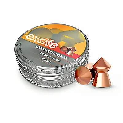 H&N Excite Coppa Pointed Air Rifle Pellets Copper 177 - 22 QTY 50 - 500 • £7.99