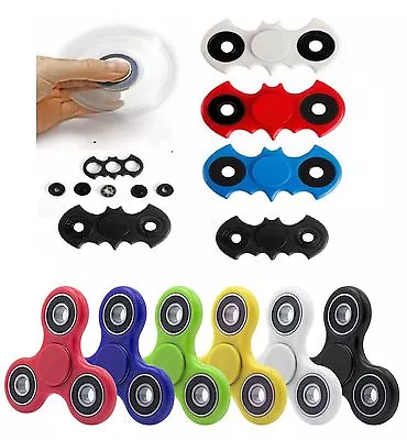 Fidget Spinner Finger Hand Focus Spin Steel Edc Bearing Stress Toy Adhd Uk New • £1.98