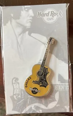 Hard Rock Cafe DALlAS 2002 Elvis Presley 1956 Gibson J-200 Acoustic Guitar PIN • $19.99