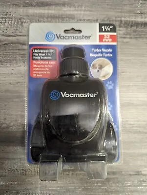 Vacmaster Turbo Nozzle W/Pet Hair Remover Bristles - Universal 1 1/4” Model V1TN • $23.99