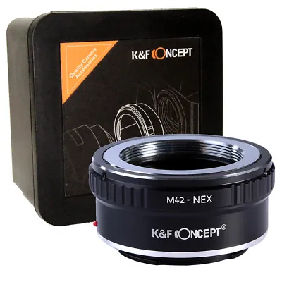 K&F Concept M42-NEX Adapter M42 Lens To Sony NEX E Mount Sony A7 A7II (KF06.067) • $21.99