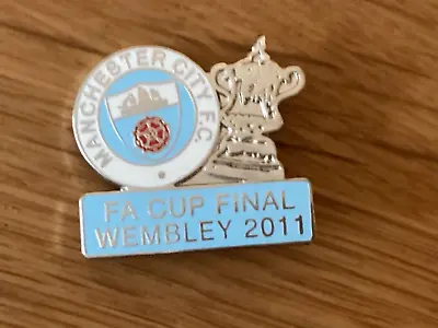 Manchester City Man City Football Club Badge - FA Cup Final 2011 • £7.75