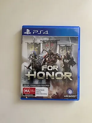 For Honor PS4 PlayStation 4 PAL | Complete Disc Mint VGC | Free Post • $10.95