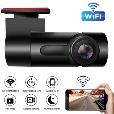 $34.26 • Buy Dash Cam Smart WiFi Car Driving Recorder  HD 1080PCar Dash Camera Night Vision