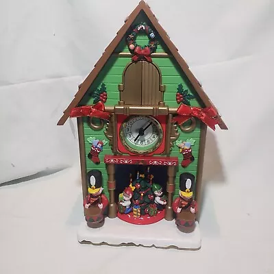 Tick Tock Til Christmas Cuckoo Clock Animated Musical Holiday 2011 Avon TESTED • $59.98