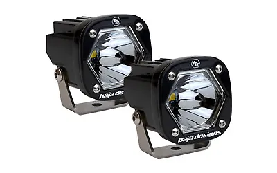 Baja Designs Pair Of Clear S1 Spot LED Auxiliary Light Pods Universal Fit • $232.95