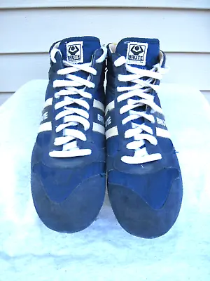 Vintage Blue Brute Wrestling Shoes Size 13 New • $325