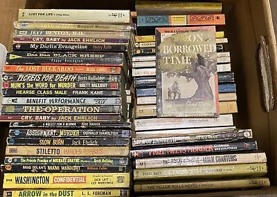 Lot Of 67 Vintage Mystery Paperbacks • $120