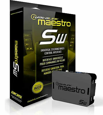 IDatalink Maestro SW ADS-MSW Steering Wheel Control Integration Module NEW • $59