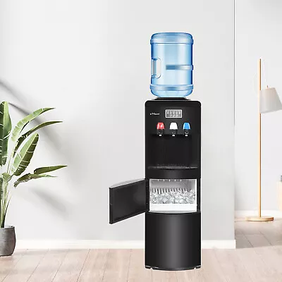 E-Macht 2 In 1 Built-in Water Cooler Dispenser Ice Maker 3-5 Gallon W/ Scoop • $299.99