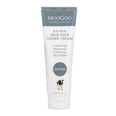$16.50 • Buy MOOGOO SKIN MILK UDDER CREAM 120G  Natural Light Weight Restoring Moisturiser