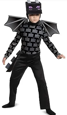 NWT Boys Minecraft Ender Dragon Costume Child Kids Game Party Size L ( 10-12 ) • $24.99