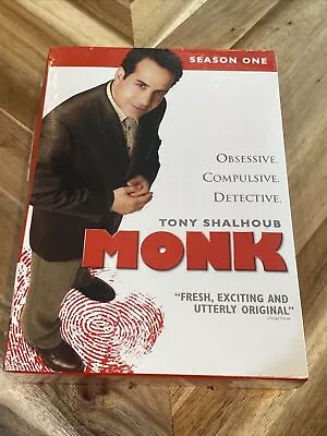 *Monk* Season 1 DVD Set - Tony Shalhoub - Sealed New - Ships Free • $9.99