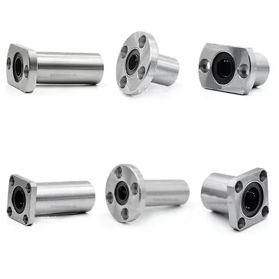 Linear Bearing Bushing For 6-40mm Axis With Round/Square/oval Flange LMF LMK LMH • £3.59