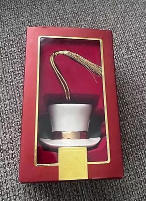 Lenox China MICKEY Mouse GROOM Ears Top Hat Xmas Tree Ornament Disney Showcase • $35.99