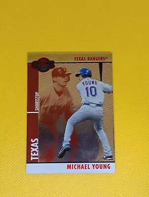 2008 Michael Young Topps Co Signers Red Baseball Card #2 Texas Rangers /400 • $1.99