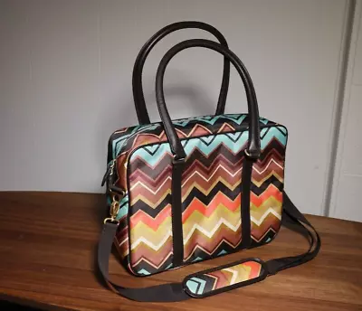 New W/o Tags Missoni For Target | Large Travel Laptop Bag W Chevron Zig Zag • $49