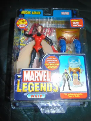 2006 Marvel Legends Series 15 Wasp Red Variant Modok Baf New • $14