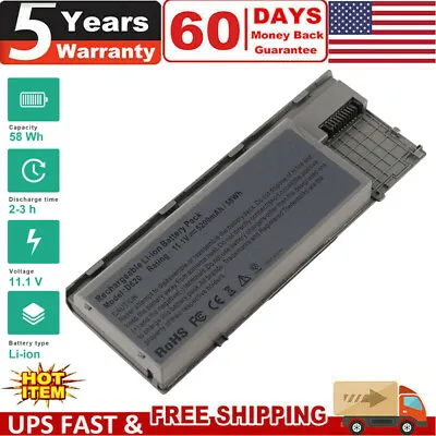 For Dell Latitude Laptop Battery D620 D630 D631 M2300 PC764 11.1V 5200mAh 6 Cell • $13.95