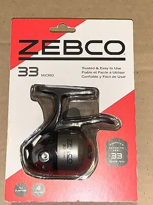 Zebco 33 Micro Trigger Spin 4.3:1 Reel 33MTN Fishing Reel • $19.99
