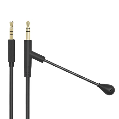 $6.23 • Buy 3.5mm Boom Microphone Volume Cable For V-MODA Crossfade M-100 For  LP2 M-80 V-