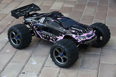 Custom Body Muddy Pink For Traxxas E-Revo Car Truck 1/10 1:10 TRA 5611X Shell • $29.93