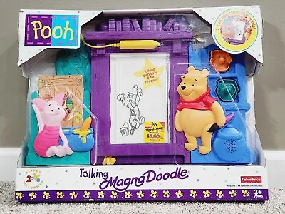 Vintage Disney Winnie The Pooh Fisher Price Talking Magna Doodle Nib 1999 • $114.99