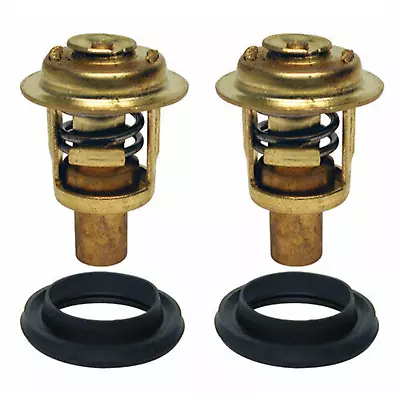 For Mercury 125 135 140 150 Outboard Thermostat 143 Degree 2 Pack 75692Q2 • $22.99