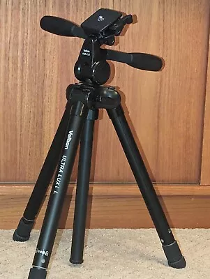 Velbon Ultra Luxi L Tripod + PHD-41Q Ball Head & Carrying Case • $39.50