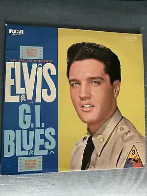 Original!  ELVIS PRESLEY G.I. Blues - 1960 RCA Living Stereo LSP-2256- Very Good • $180