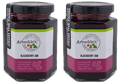 2 X Homemade Blackberry Jam From The Scottish Farm Shop Natural No Preservatives • £9.50