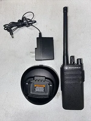 Motorola CP100d VHF 16 Ch Analog Radio PMNN4476 Battery & PMPN4132 Charger CP185 • $225