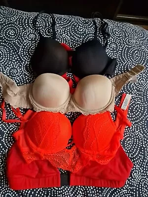 Calvin Klein La Senza Primark Bras 34b • £14