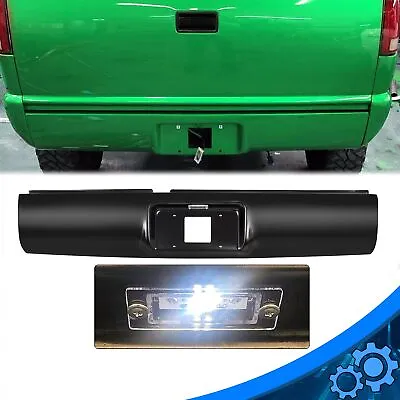REAR ROLL PAN & LICENSE PLATE LIGHT W/SCREWS 2PC For 94-03 Chevy S10 GMC Sonoma • $74.98