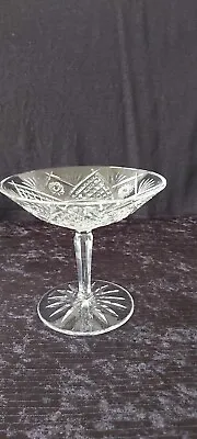 Vintage Waterford Crystal Glass Pedestal Bon Bon Dish  Stamped • £16