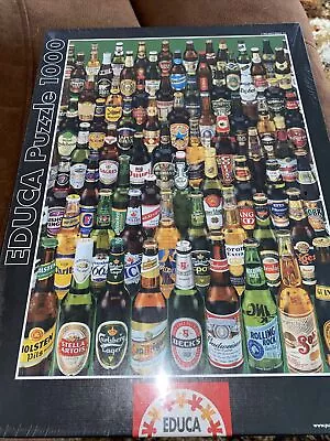 University Games Educa Borras Beers 1000 Piece Jigsaw Puzzle New Sealed 48x68cm • £11.50