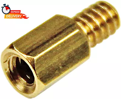 6-32 Brass Motherboard Standoffs For ATX Computer Case - 15 Pack (STANDOFF632) • $12.68