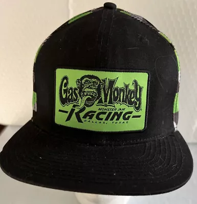 Gas Monkey Monster Jam Racing Snap Back Hat Adj • $15.30