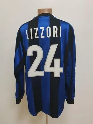 Match Un Worn Inter Milan 1999/2000 Home Football Shirt Jersey #24 Lizzori • $233.79