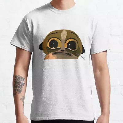 New Limited Funny Crying Mort Meme Madagascar  Classic Made In USA Print T-Shirt • $22.55