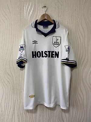 Tottenham Hotspur 1993 1994 Home Shirt Jersey Umbro #23 John Hendry Match Worn • $2299.99